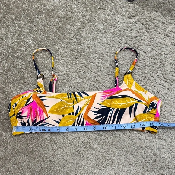 Tropical Leaf Print Bikini Set - Picture 8 of 8